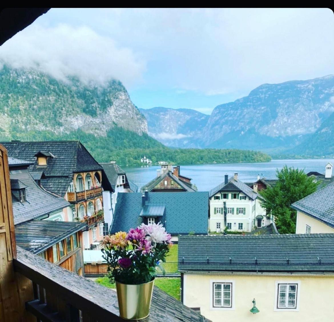 Pension Leopoldine Hallstatt Exterior foto