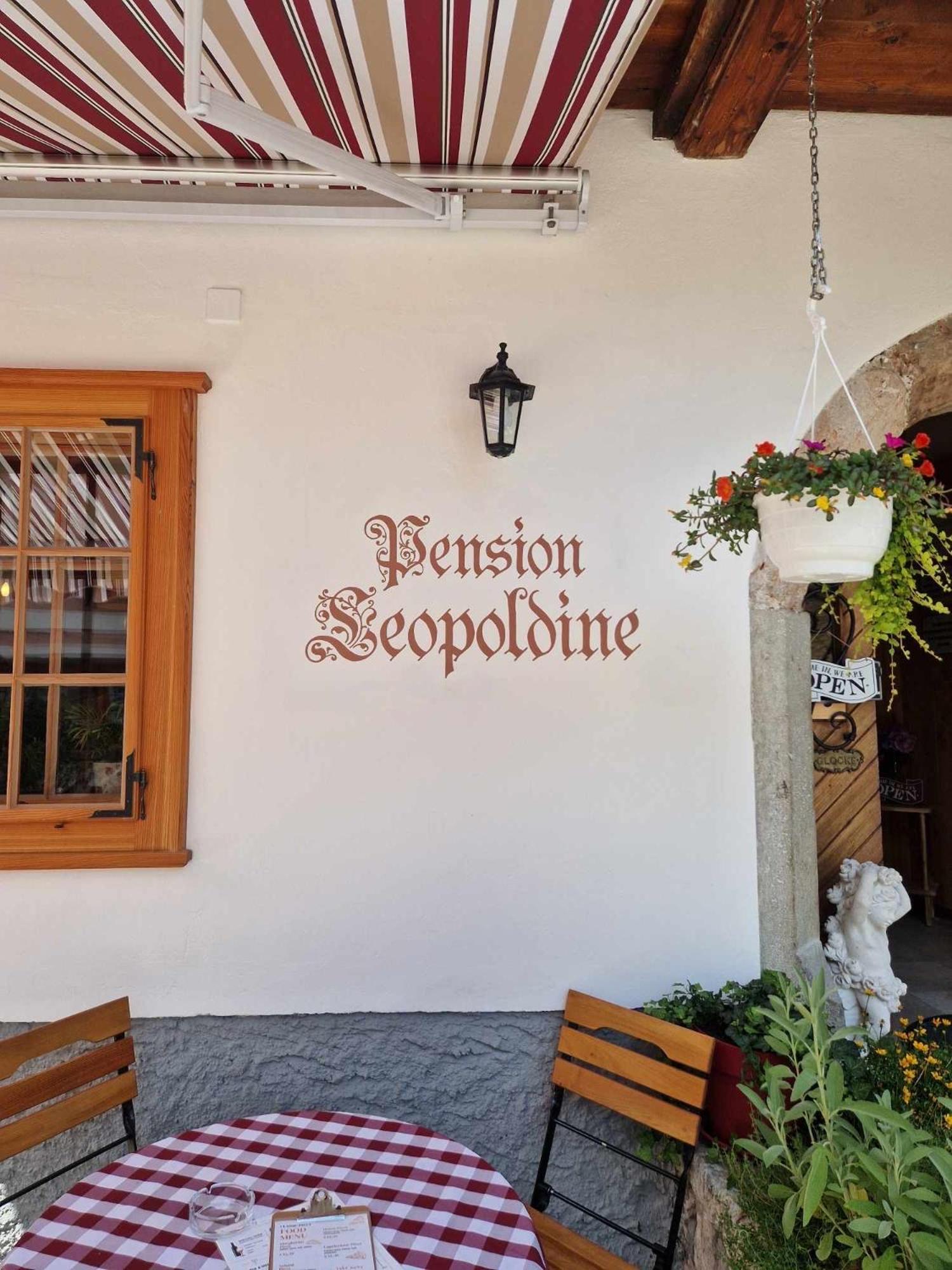 Pension Leopoldine Hallstatt Exterior foto